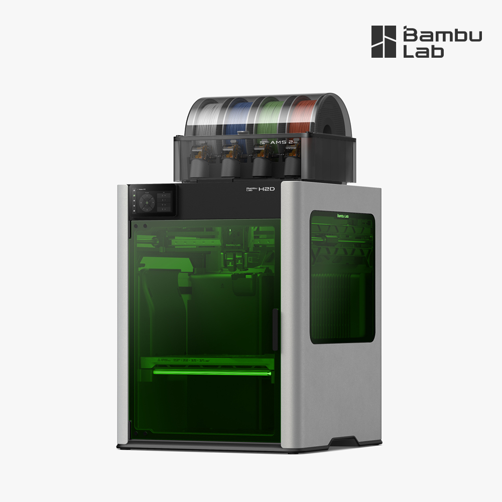 뱀부랩 H2 시리즈 3D프린트_Bambulab H2D 레이저 10W 풀 콤보 - 상세 이미지 2