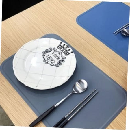 실리콘 테이블매트 접시 그릇 받침용 식탁 매트 주방 식기