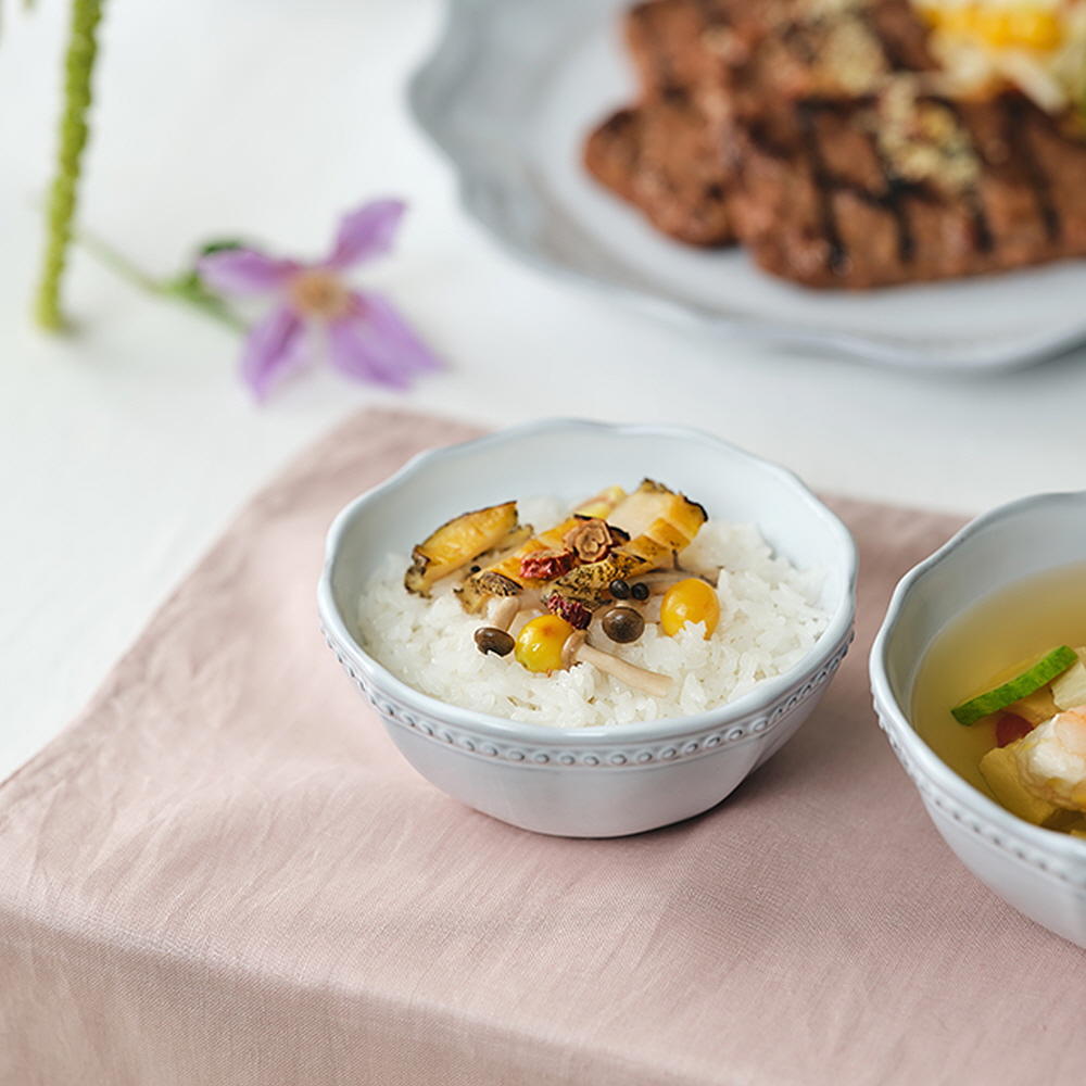 코스타노바 콜라레스 포르투갈 수입 도자기 밥그릇 밥공기 13cm - 상품 이미지