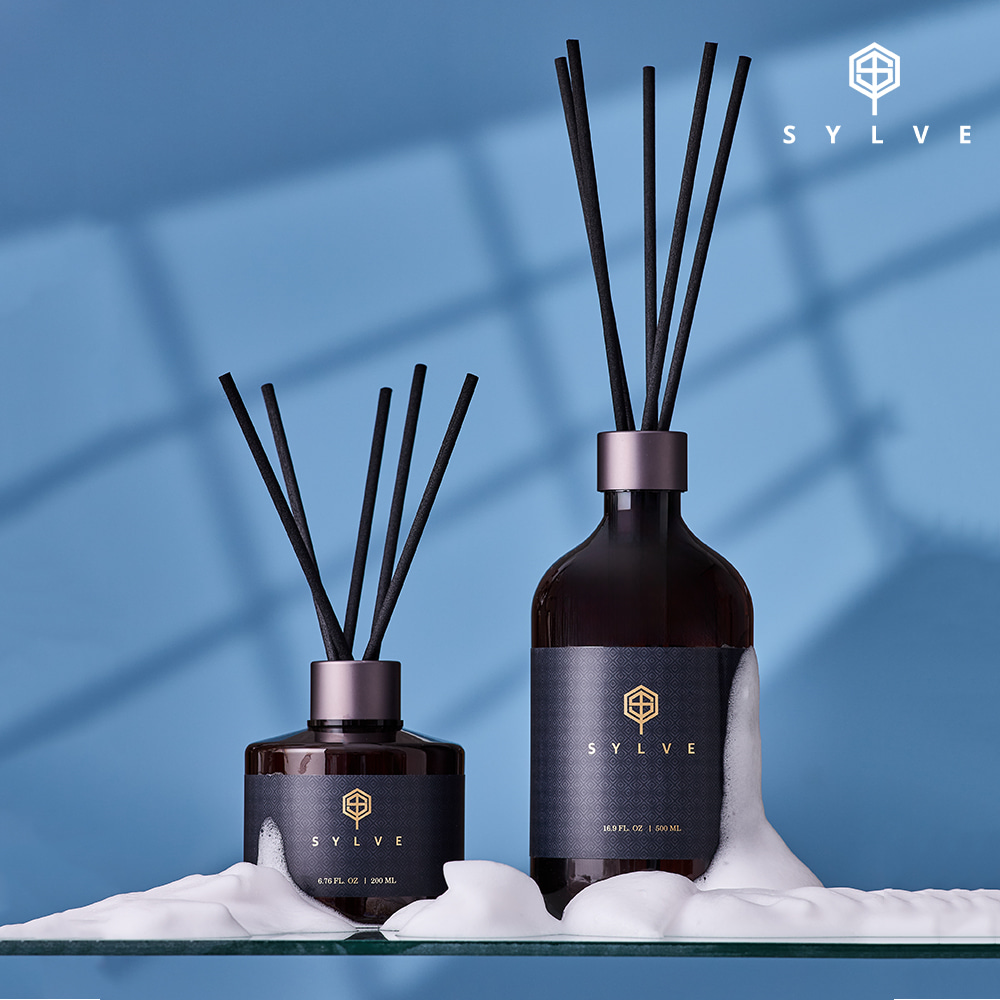 [2+3개입]실브 디퓨저 대용량 500ml 200ml 선물세트 실내 방향제 천연 프리미엄 선물용 호텔 디퓨져 비온뒤가든향 휴양지생화향 - 상세 이미지 4