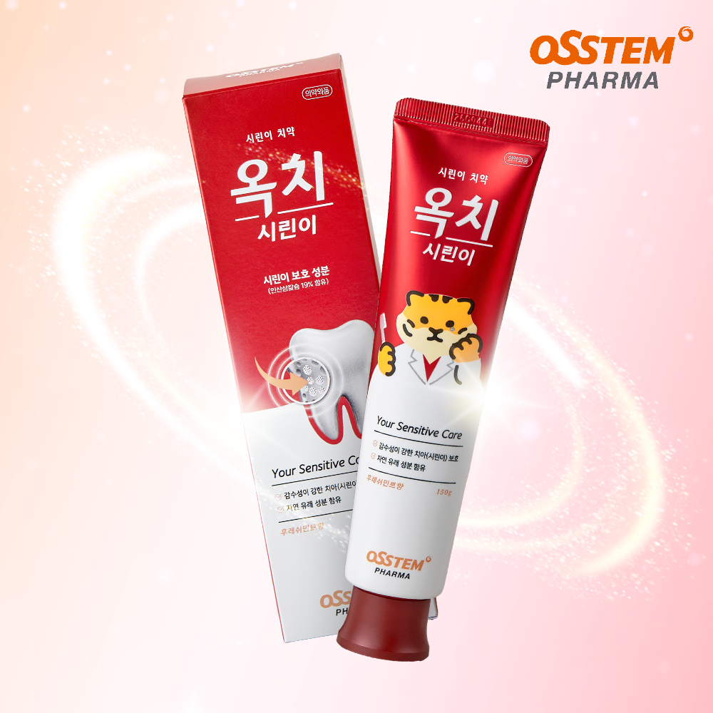 오스템 옥치 구강관리 프리미엄 치약 150g, 시린이 (후레쉬민트), 5개 - 상세 이미지 2