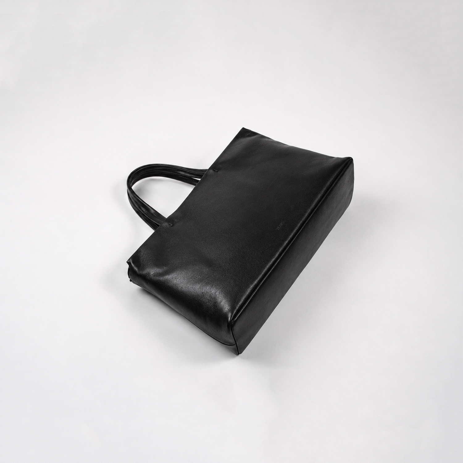 naos tote 나오스 토트백 블랙 양가죽 가방 핸드백 가죽공방 수제가방 - 상세 이미지 5