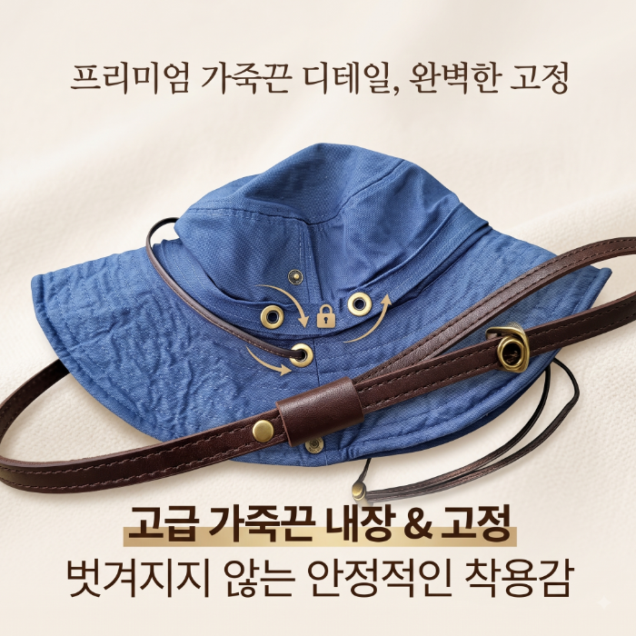 대두 빅사이즈 버킷햇 남성 여성 벙거지 챙넓은 사파리 휴양지 비치 여행 정글 모자 이미지 8