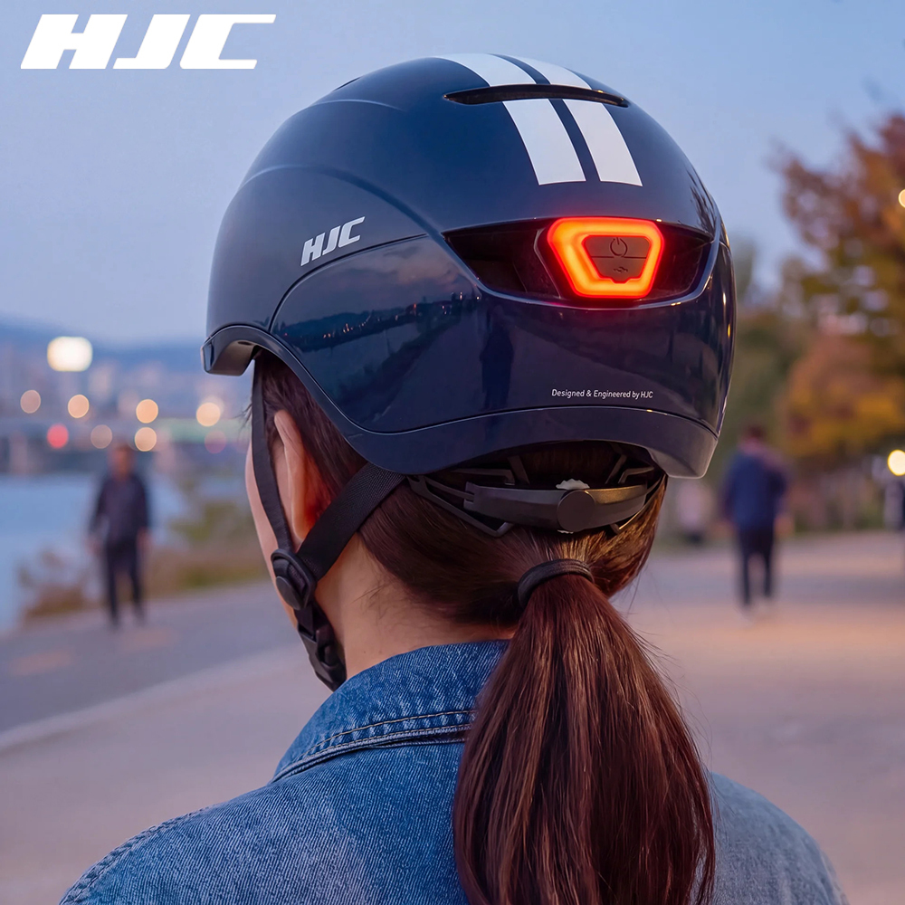 HJC 홍진 루트 자전거 헬멧 미니벨로 브롬톤 전기 킥보드 어반 3. 네이비, S (51-56cm) - 상품 이미지