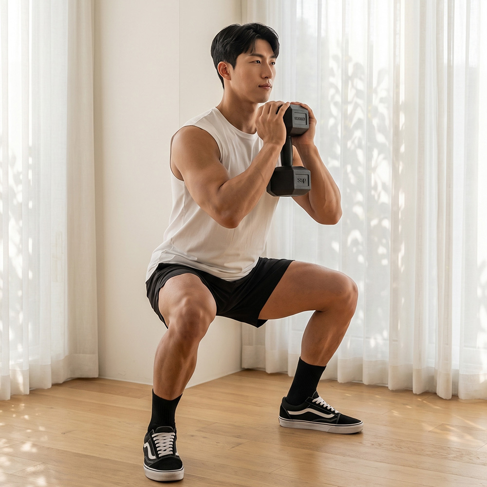 이고진 PE 육각 아령 덤벨 홈트레이닝 헬스장 크로스핏 근력 운동 5kg, 2개 이미지 7