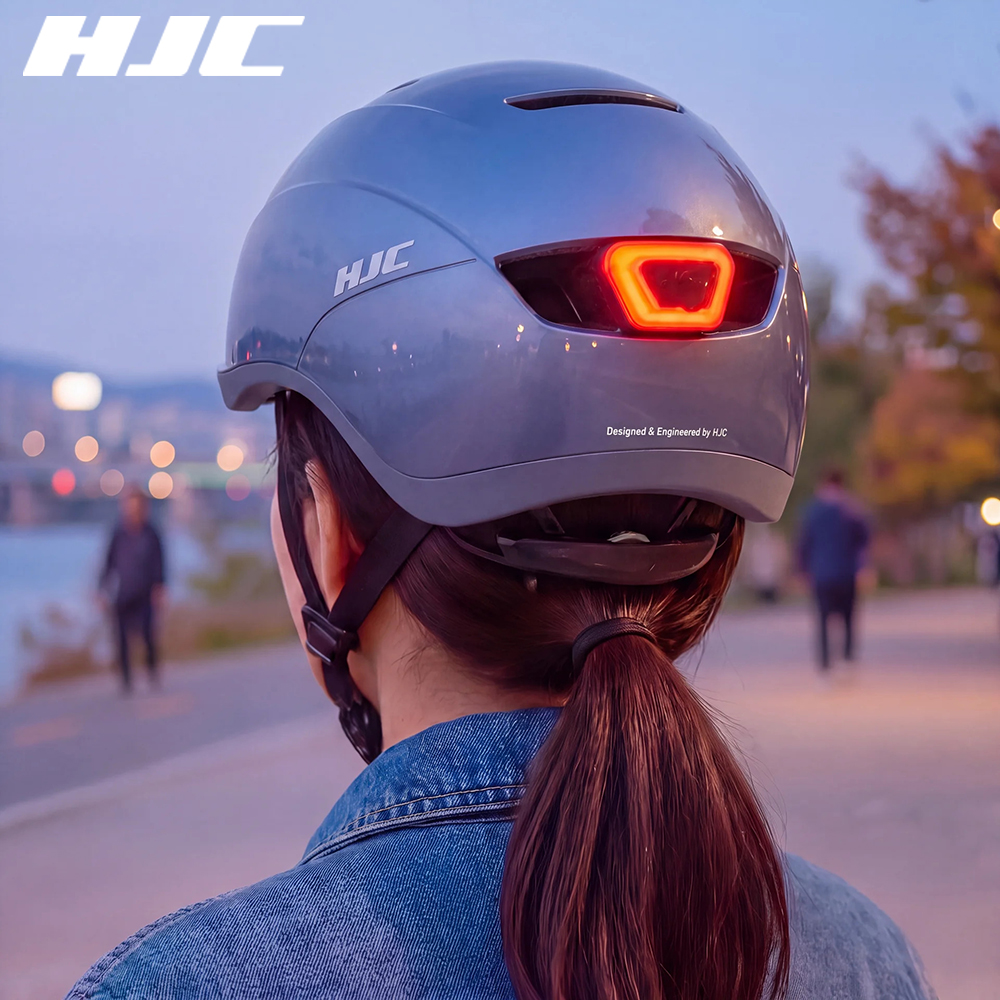 HJC 홍진 루트 자전거 헬멧 미니벨로 브롬톤 전기 킥보드 어반 5. 블루그레이, M (55-59cm) - 상품 이미지