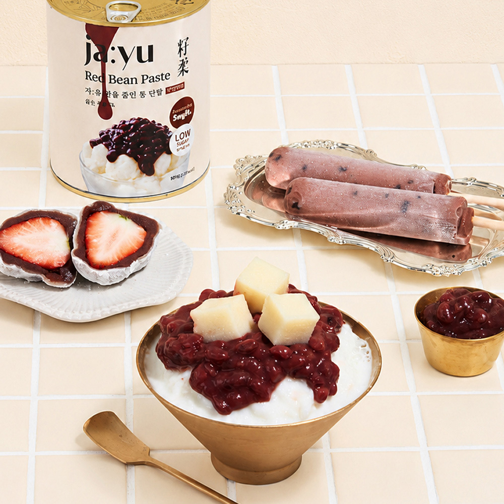 JAYU 자유 당을 줄인 통 단팥 850g - 상품 이미지
