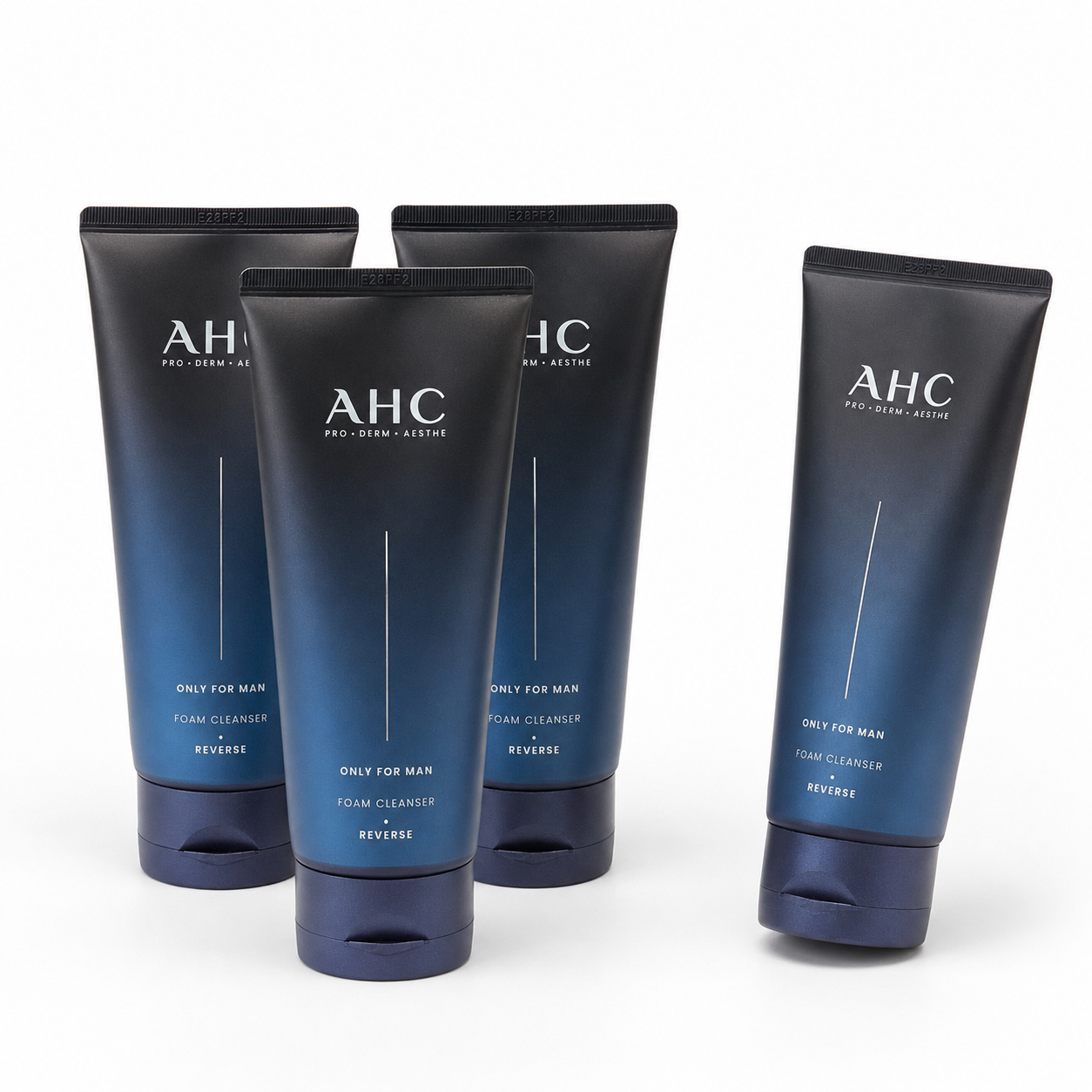 AHC 온리포맨 폼 클렌저 140ml 남성용 폼클렌징 3+1 - 상품 이미지