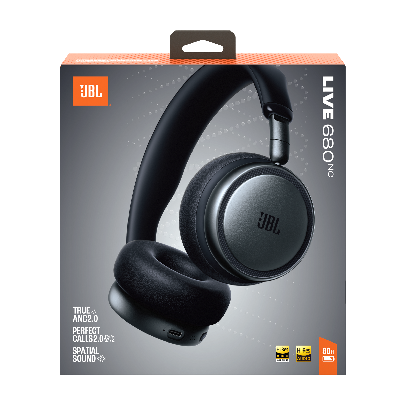 삼성공식파트너 JBL LIVE 680NC 블루투스 헤드셋 무선 헤드폰 블랙 이미지 7