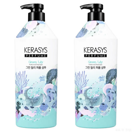 케라시스 퍼퓸 샴푸 그린 릴리, 1L, 2개
