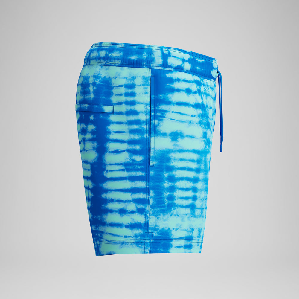 스피도 남성 르돈도 엣지 프린트 트렁크 반바지 수영복 Blue Tiedye, XL - 상세 이미지 4