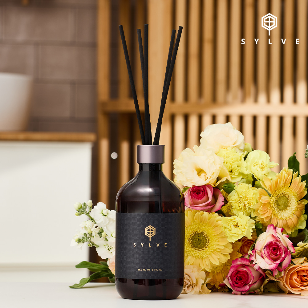 [2개입+2개입] 실브 디퓨저 500ml 선물세트 실내 방향제 명품 발향좋은 백화점 호텔 디퓨져 비온뒤가든향 - 상세 이미지 4