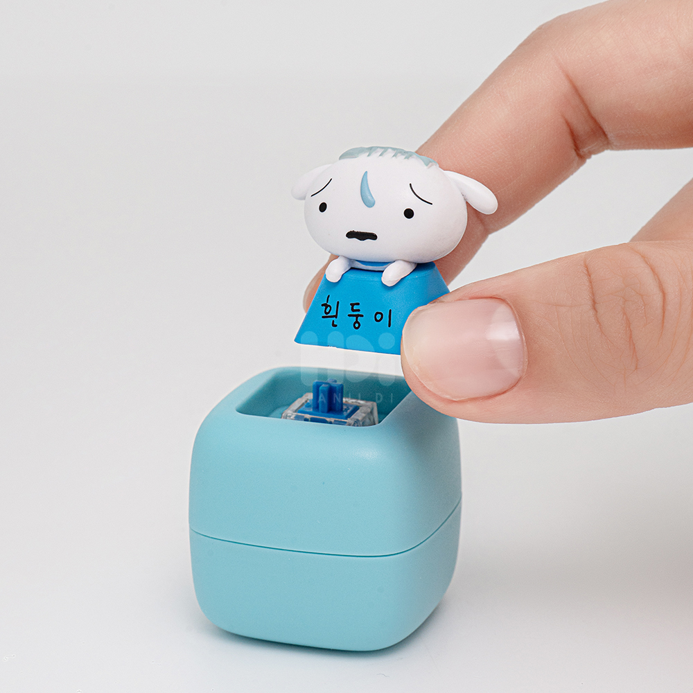 레토 짱구 흰둥이 키캡 키링 이미지 6
