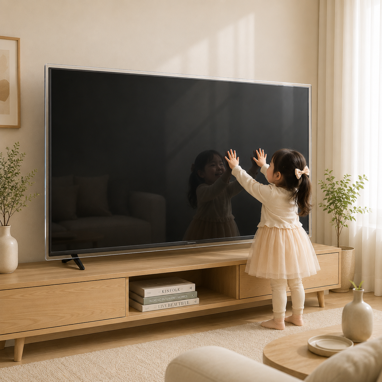 라베스토 방탄형 티비보호기 1455x860mm(65) TV 화면 보호기 상품 이미지
