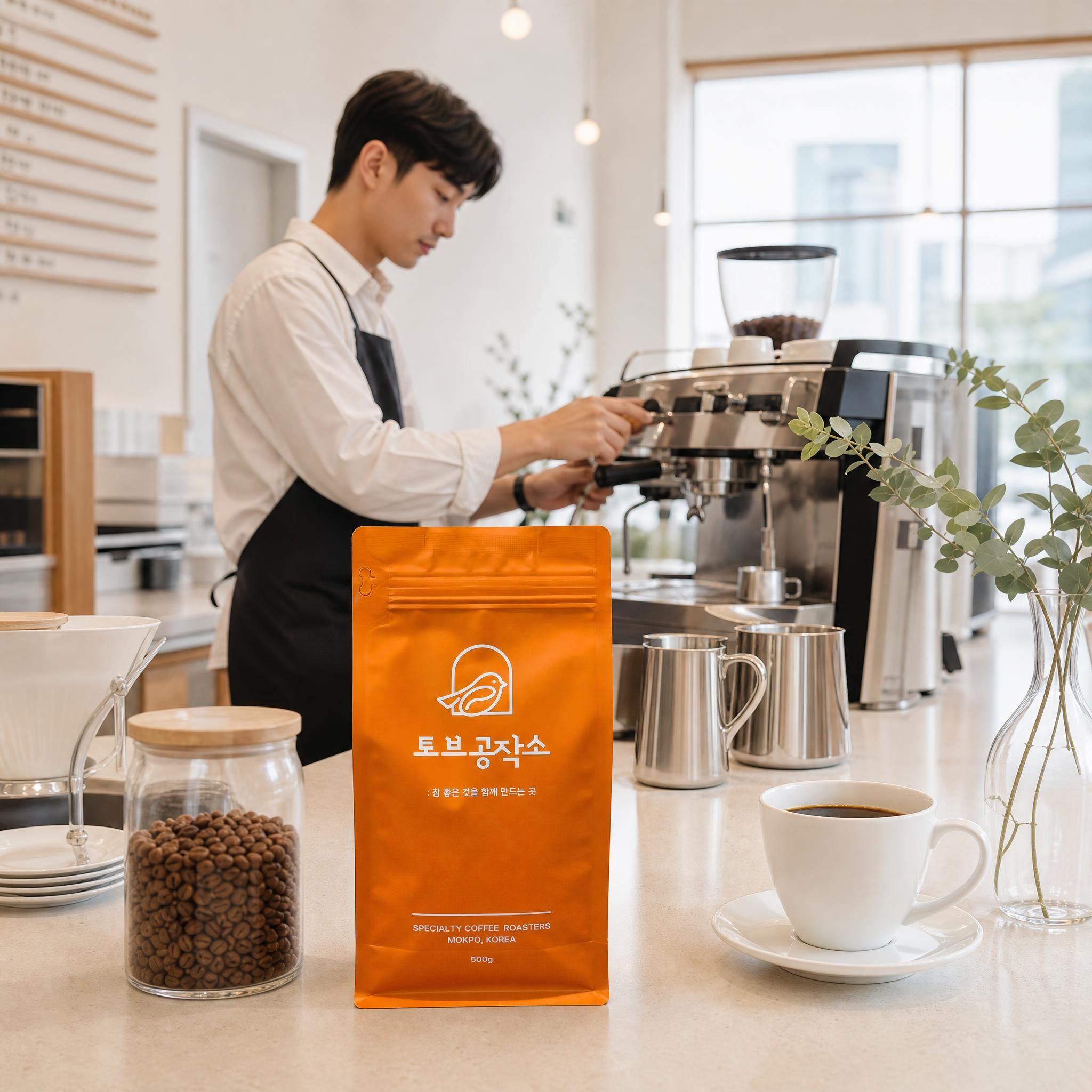 토브공작소 프리미엄 하우스 블렌드 베이직 커피 원두 3kg, 1개 - 상품 이미지