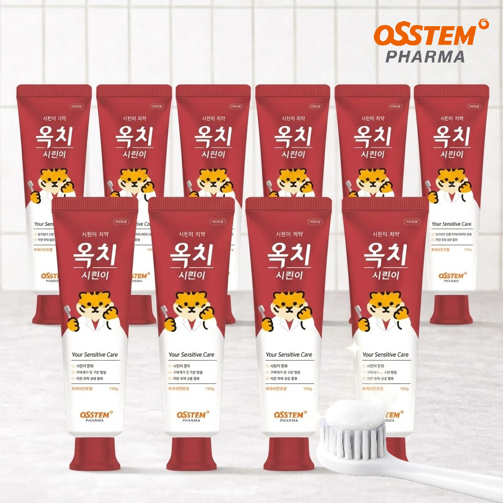 오스템 옥치 구강관리 프리미엄 치약 150g, 시린이 (후레쉬민트), 5개 이미지 6