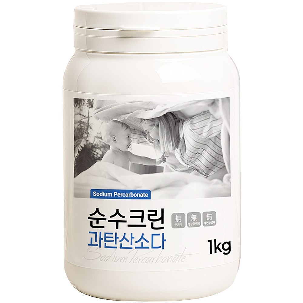 순수크린 과탄산소다 1kg 표백제 세정제 세탁 세제 - 상품 이미지