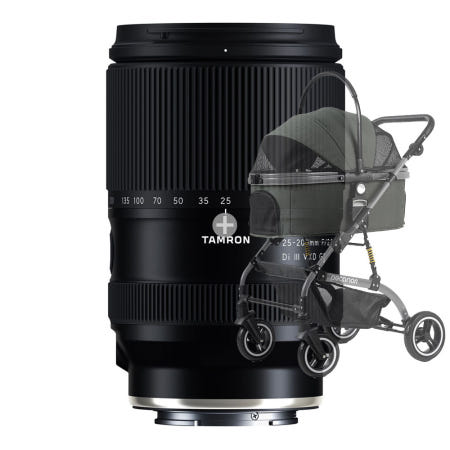 탐론 25-200mm F2.8-5.6 G2 소니 FE (애견 유모차)