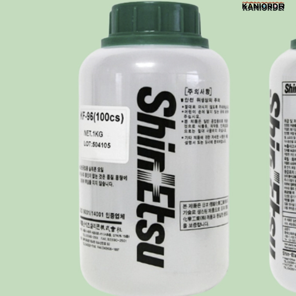 실리콘 이형제 무색 오일 화학 산업용 KF-96 100CS 1KG - 상품 이미지