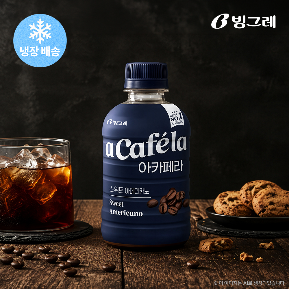빙그레 아카페라 스위트아메리카노, 240ml, 20개 - 상품 이미지