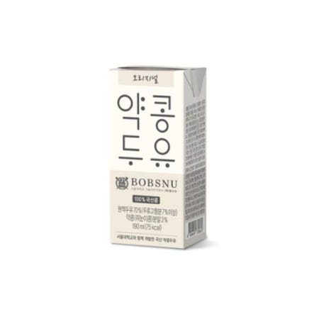 한미헬스케어 밥스누 약콩두유 오리지널 190ml,