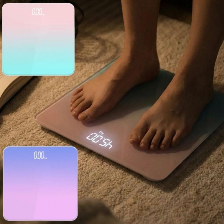 체중계 LED