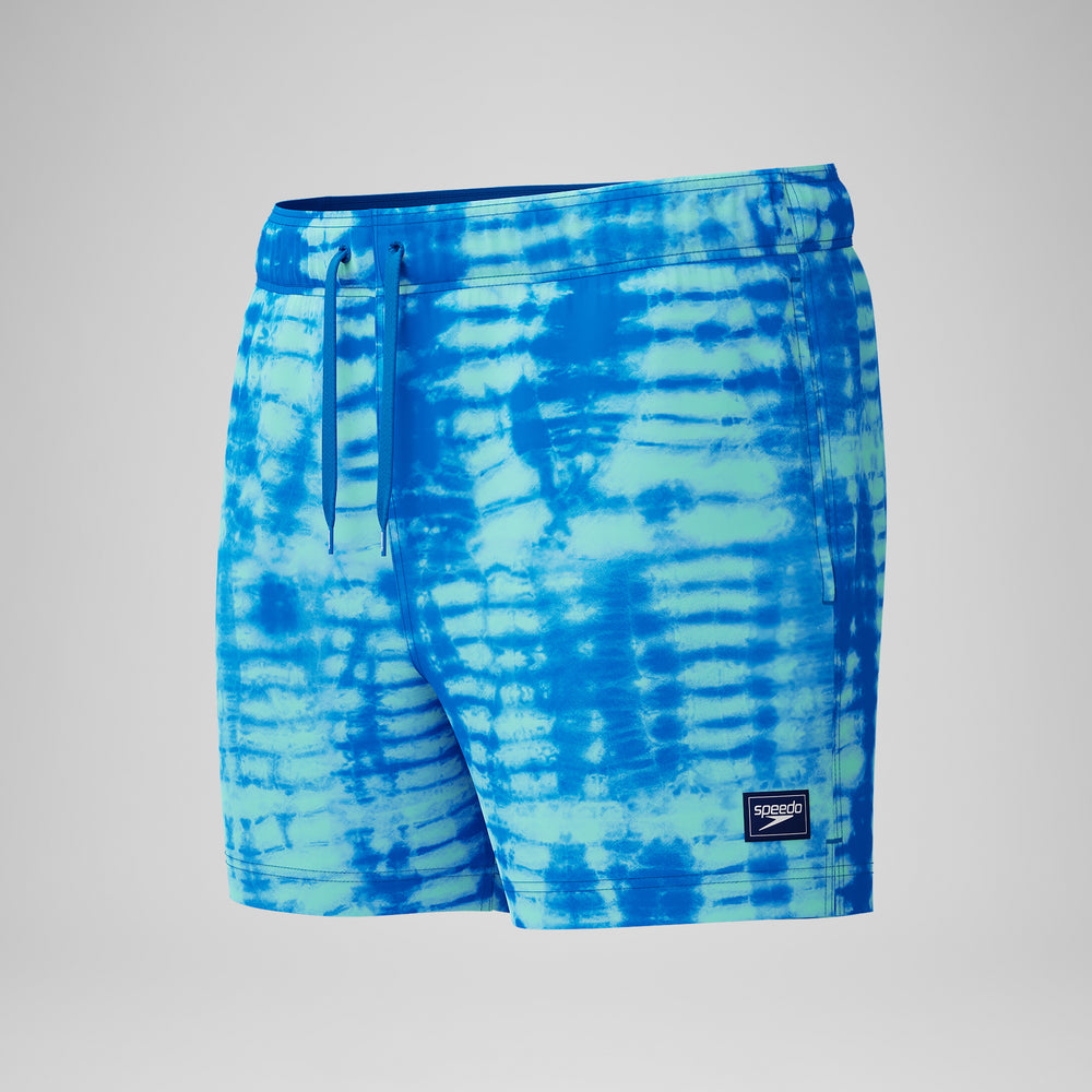스피도 남성 르돈도 엣지 프린트 트렁크 반바지 수영복 Blue Tiedye, XL - 상세 이미지 3