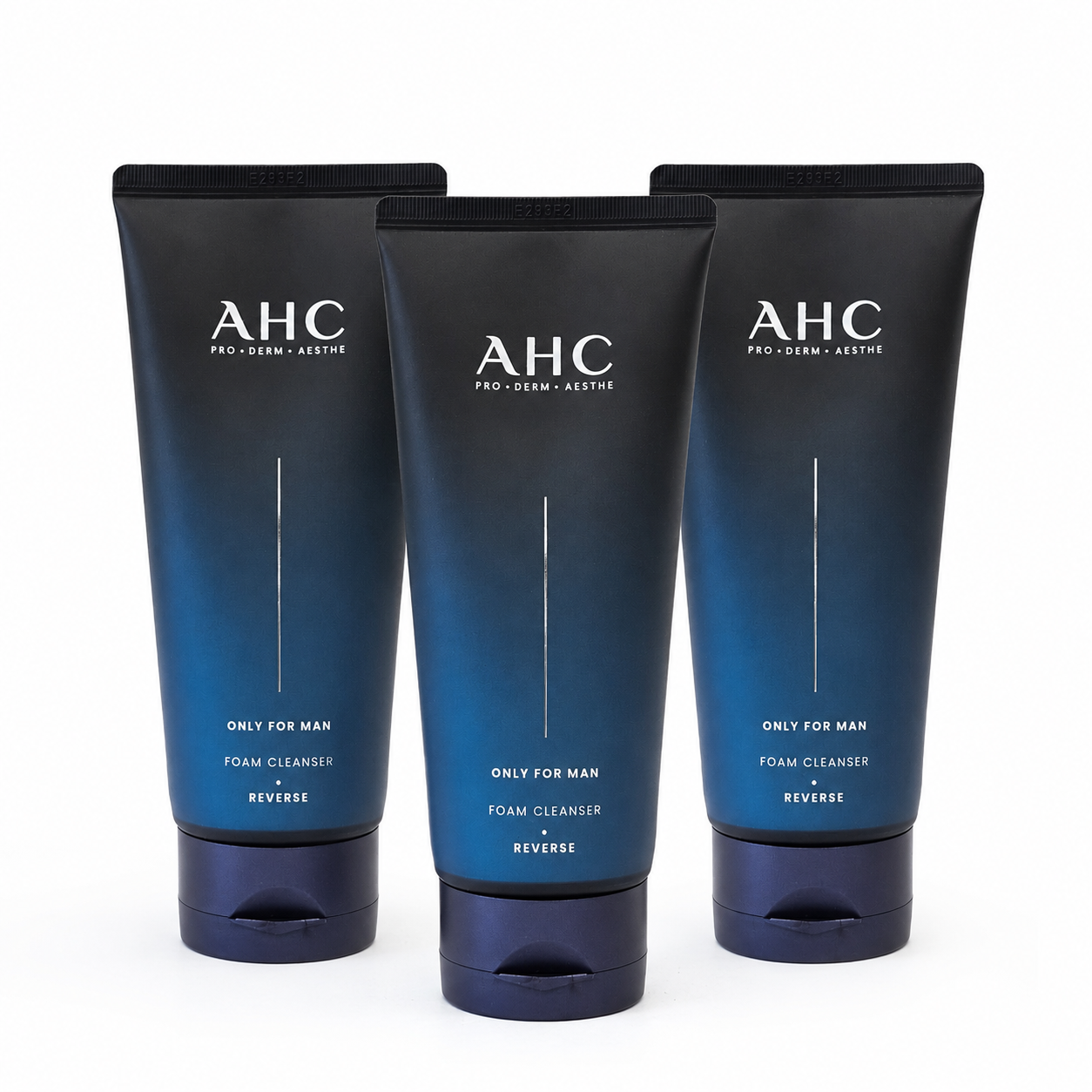 AHC 온리포맨 폼 클렌저 140ml 남성용 폼클렌징 3개 - 상품 이미지