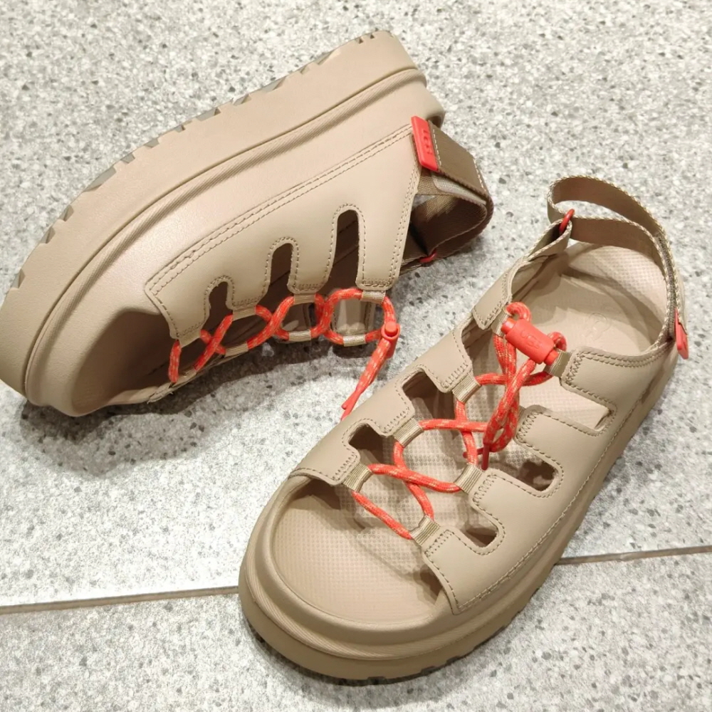 UGG 어그 골든글로우 토글 우먼스 플랫폼 샌들 머스타드 1179370-MDSD 이미지 6