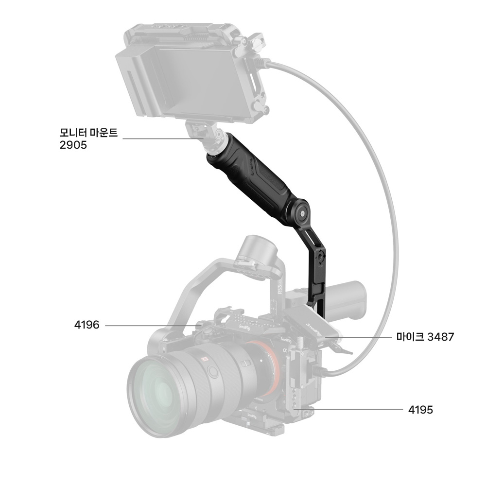 스몰리그 4197C DJI 로닌 RS 3 미니 슬링 핸들 - 상세 이미지 4
