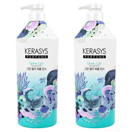 케라시스 퍼퓸 린스 그린 릴리, 1L, 2개