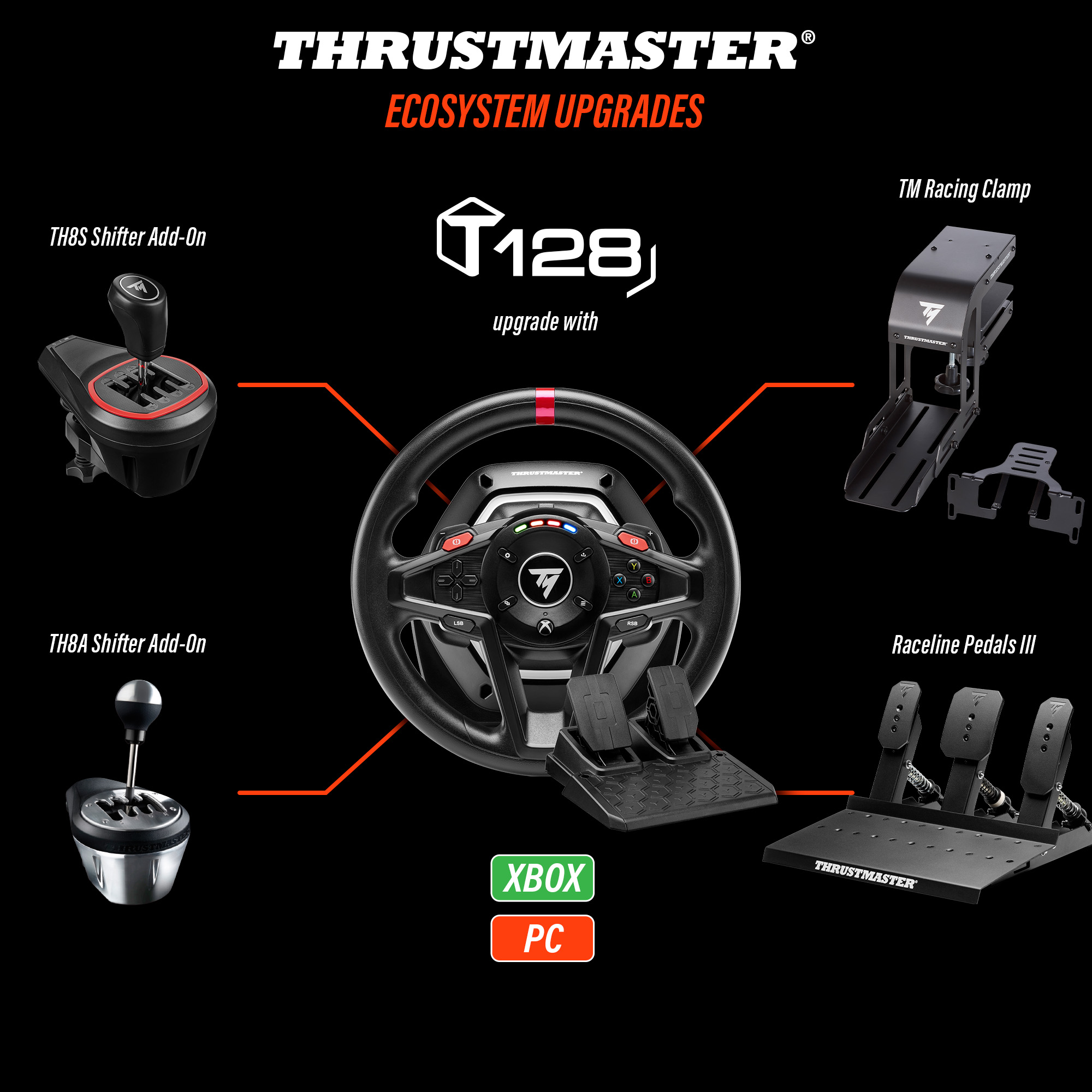 트러스트마스터 T128 레이싱휠 (XBOX,PC) - 상세 이미지 2