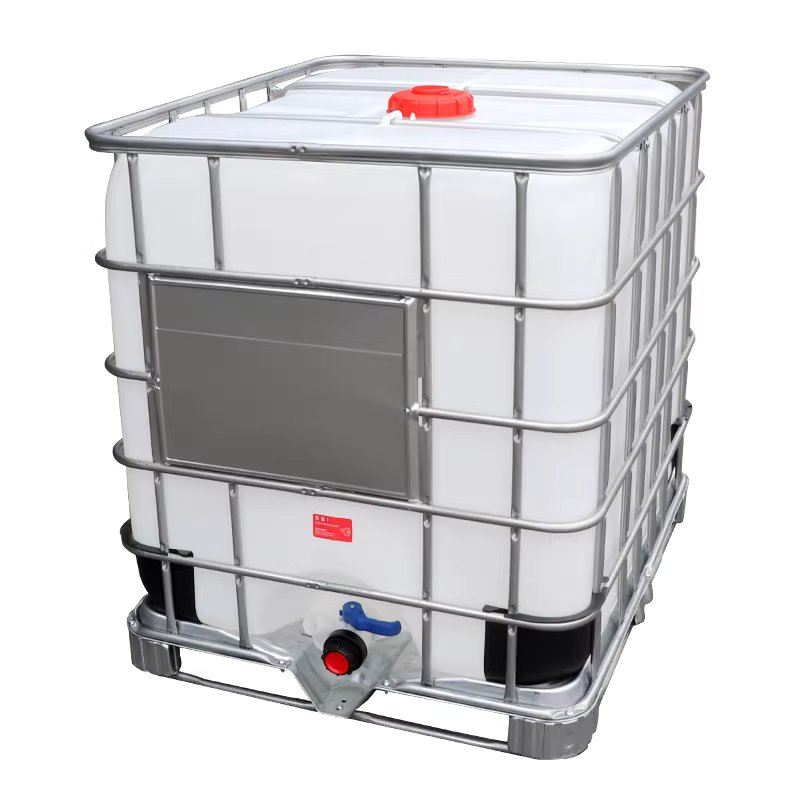 대형 IBC 물탱크 텃밭 농업용 플라스틱 사각 저장통 500L 이미지 6