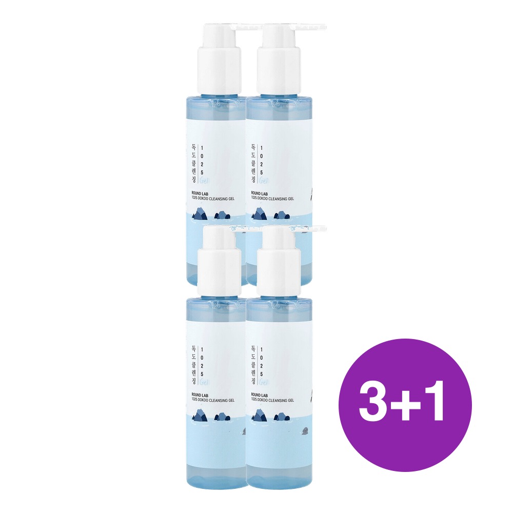 Round Lab 1025 독도 클렌징 젤 150ml, 4개 - 상품 이미지