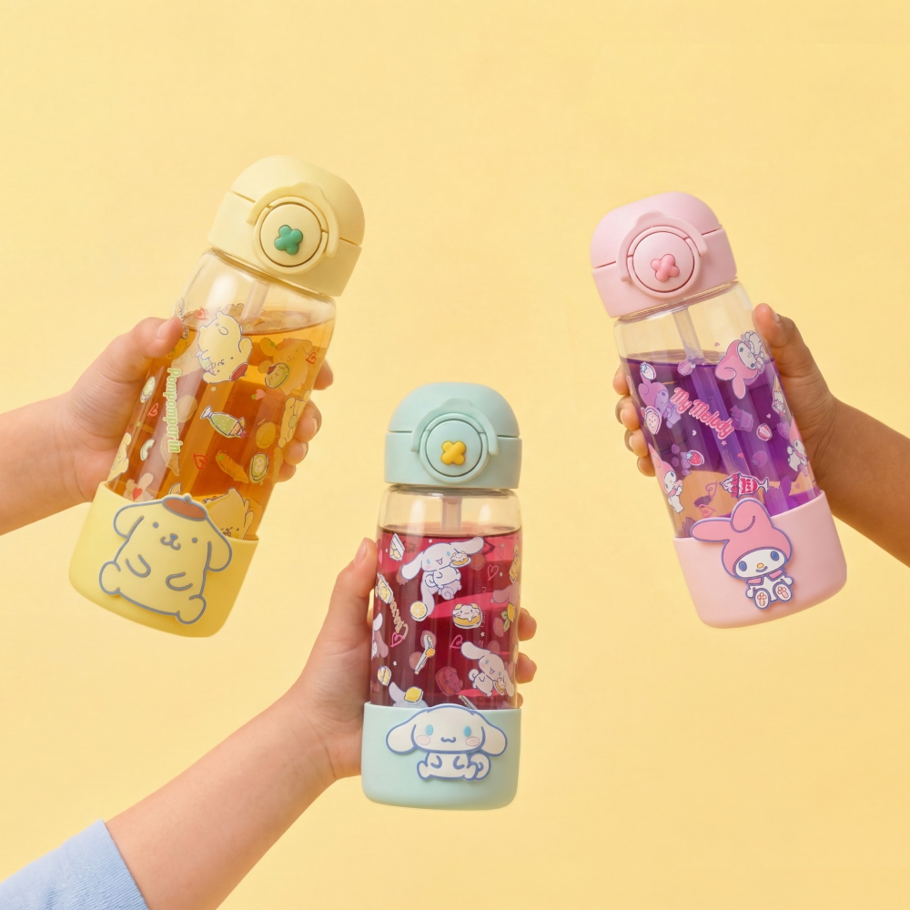 락앤락 스쿨핏 산리오캐릭터즈 원터치 트라이탄 보틀 시즌2 470ml 유치원물병 - 상세 이미지 3