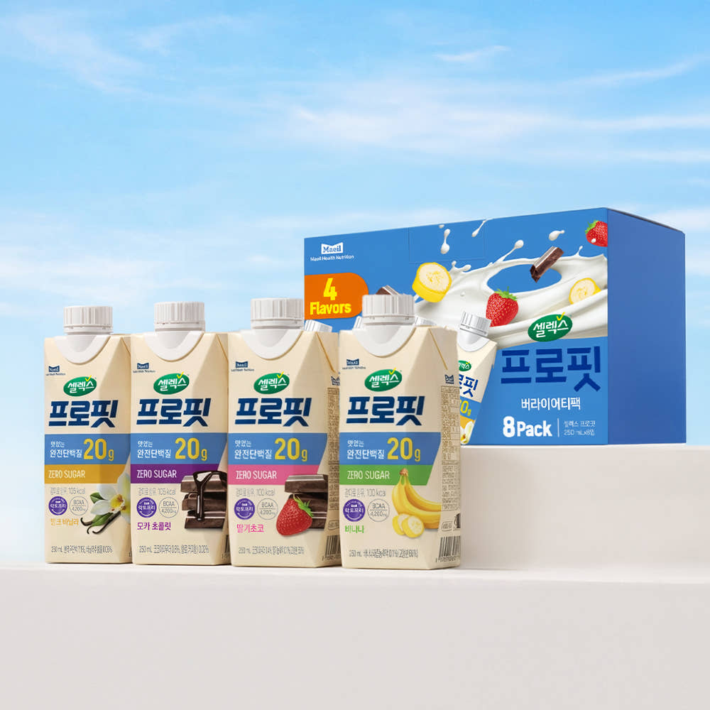 셀렉스 프로핏 버라이어티팩(총 8입) 가격 비교 셀렉스 직영스토어 셀렉스 프로핏 버라이어티팩(총 8입)