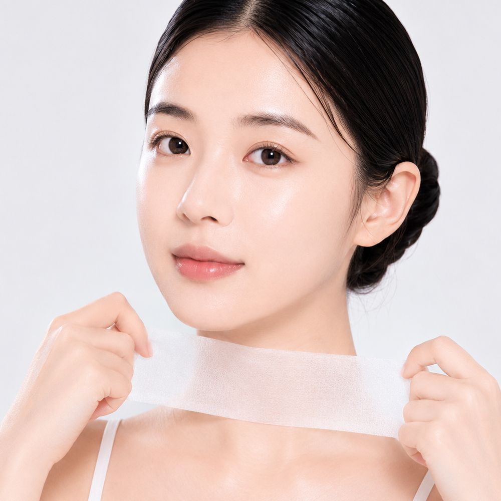 대용량 늘어나는 스트레치 화장솜 스킨팩 머미팩 토너 패드 코팩 클렌징 240매 - 상세 이미지 3