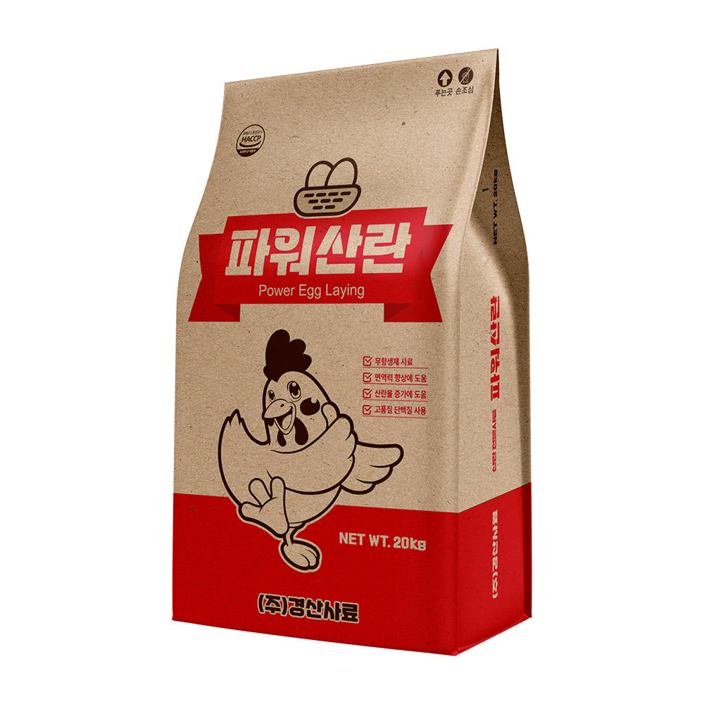 닭사료 닭모이 파워 산란사료 20kg 산란계 - 상품 이미지
