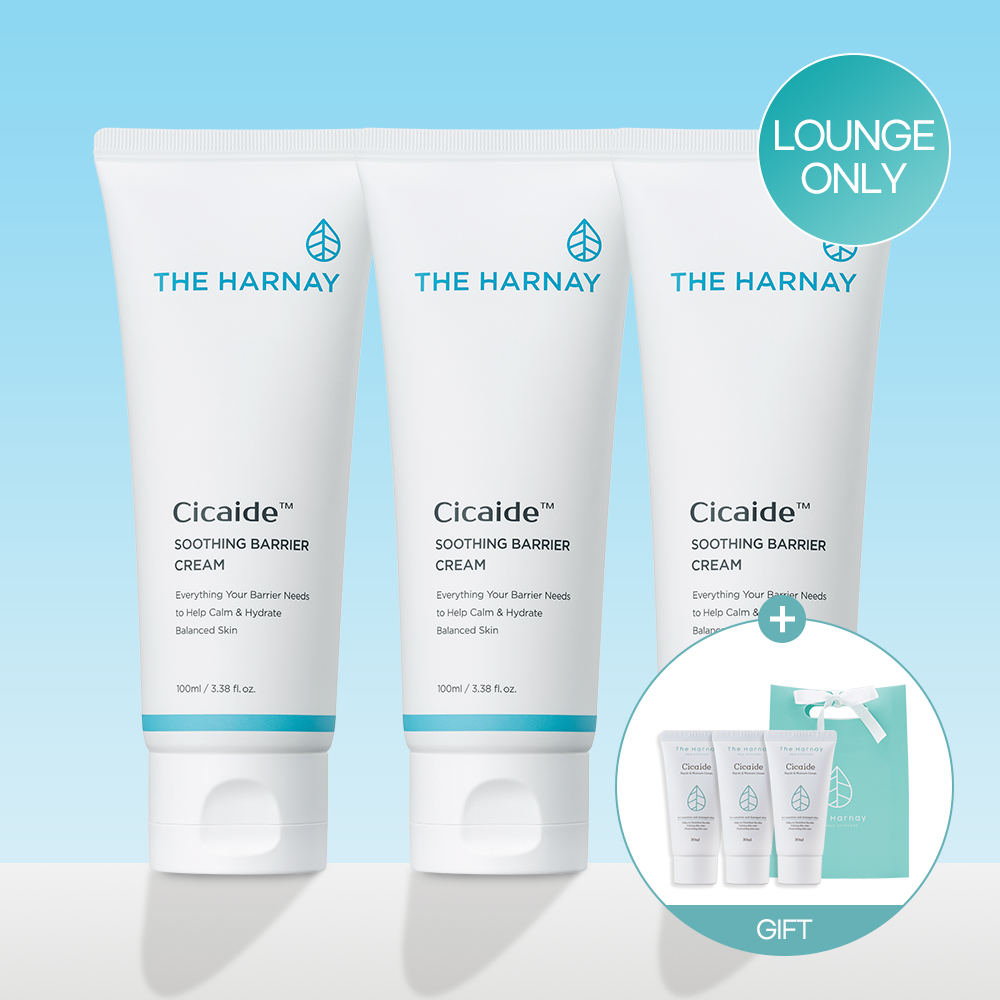 [라운지] 더하르나이 시카이드 크림 100ml 3개 (+시카이드 크림 30ml 3개&쇼핑백 증정) - 상품 이미지