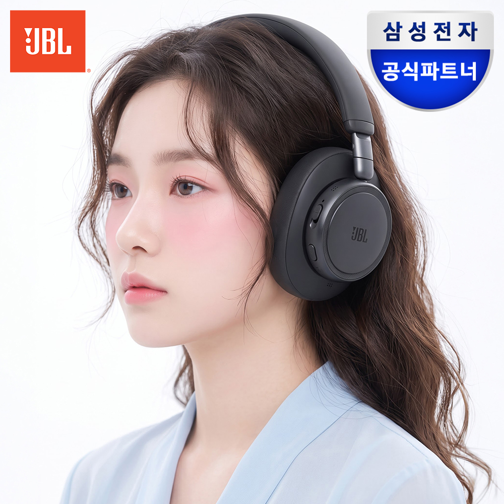 삼성전자 JBL LIVE 780NC 블루투스 헤드셋 오버이어 무선 헤드폰 블랙 - 상품 이미지
