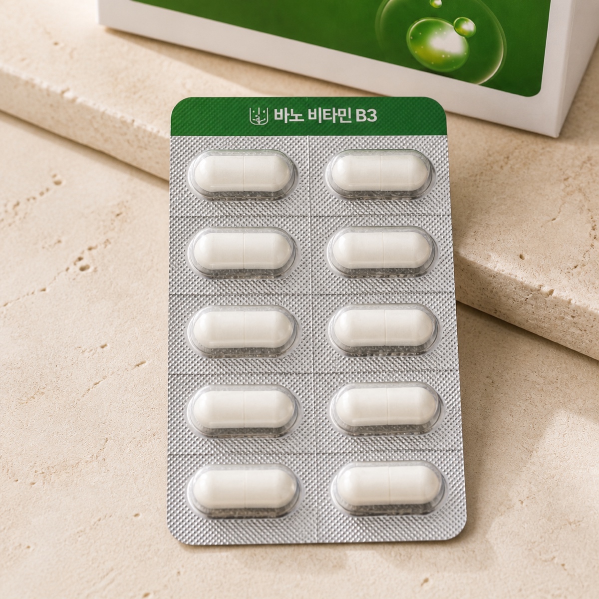 [미국산 원료] 바노 비타민 고용량 B3 500mg 120캡슐, 1개 - 상세 이미지 3