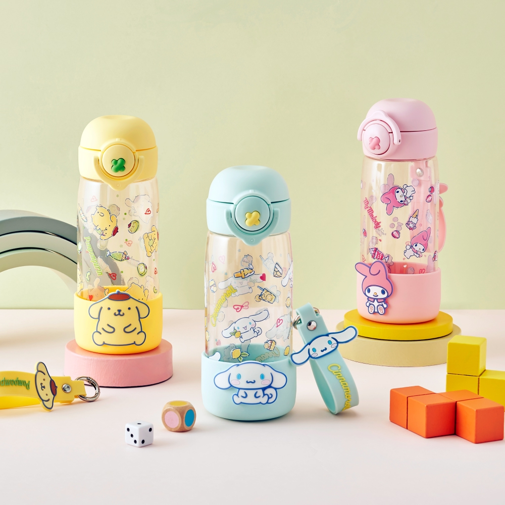 락앤락 스쿨핏 산리오캐릭터즈 원터치 트라이탄 보틀 시즌2 470ml 유치원물병 - 상품 이미지