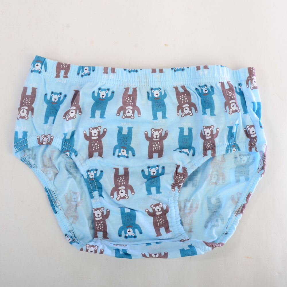 물랑루즈 베어 남아팬티 아동팬티 텐셀 속옷 삼각 5매입 이미지 8