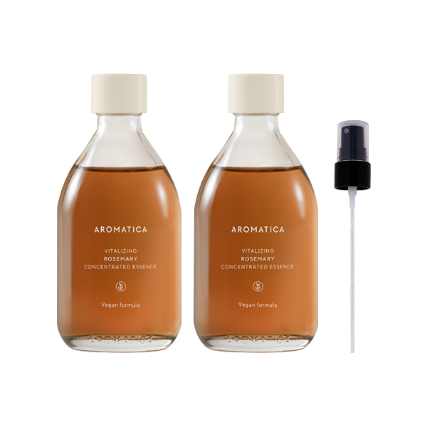 아로마티카 로즈마리 에센스 100ml 2개 +전용펌프 구성 - 상품 이미지