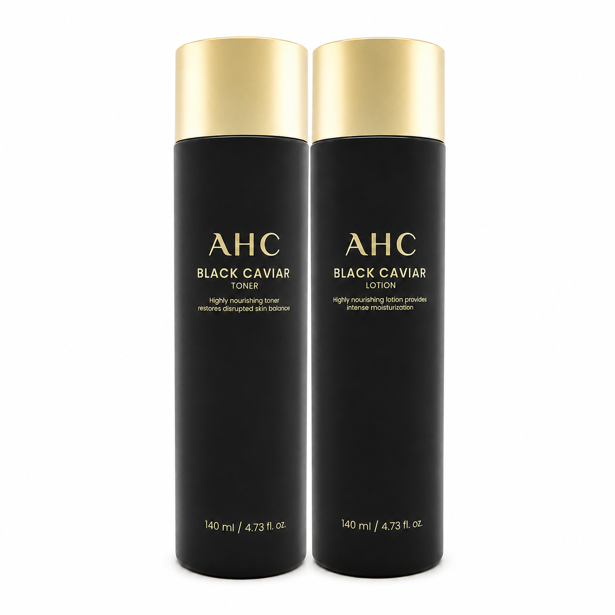 AHC 블랙캐비어로션 토너 기초 2종세트 - 상품 이미지