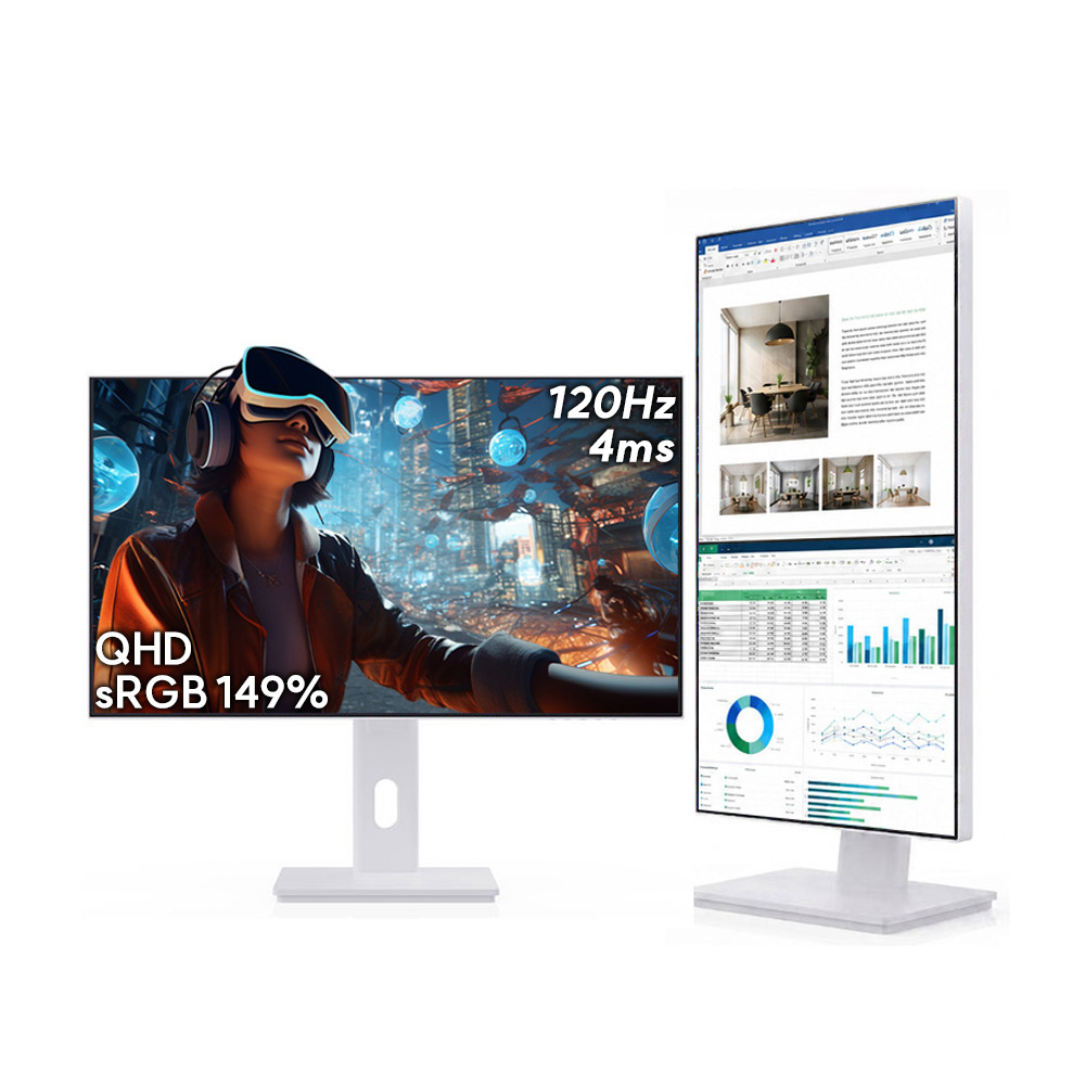 이노스 27QL180M QHD IPS USB-C HDR Ai 게이밍 멀티스탠드 68~69cm(27인치) 이미지 1