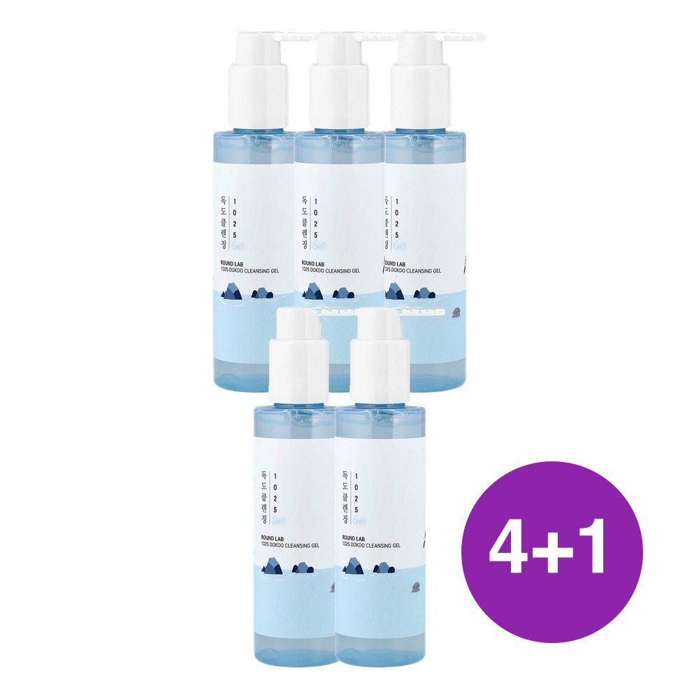 Round Lab 1025 독도 클렌징 젤 150ml, 5개 - 상품 이미지