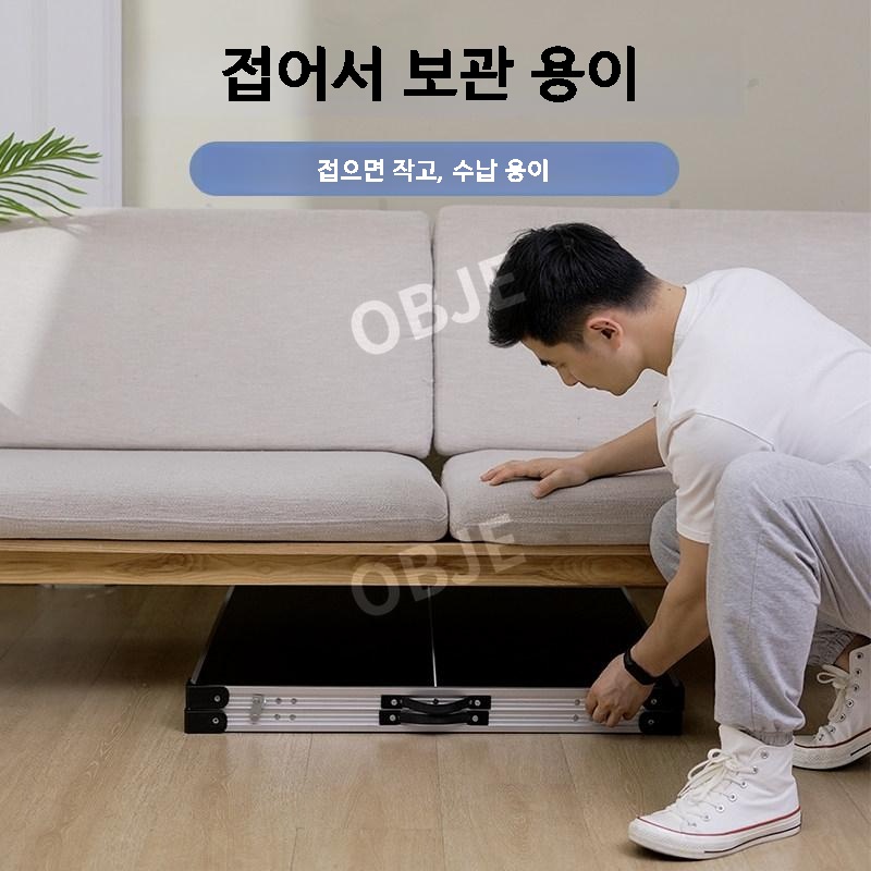 접이식 탁구대 휴대용 캠핑 높이조절 가정용 이동식 테이블 - 상세 이미지 3