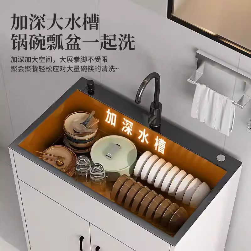 미니 싱크대 간이 사무실 탕비실 베란다 개수대 50x40 - 상세 이미지 4