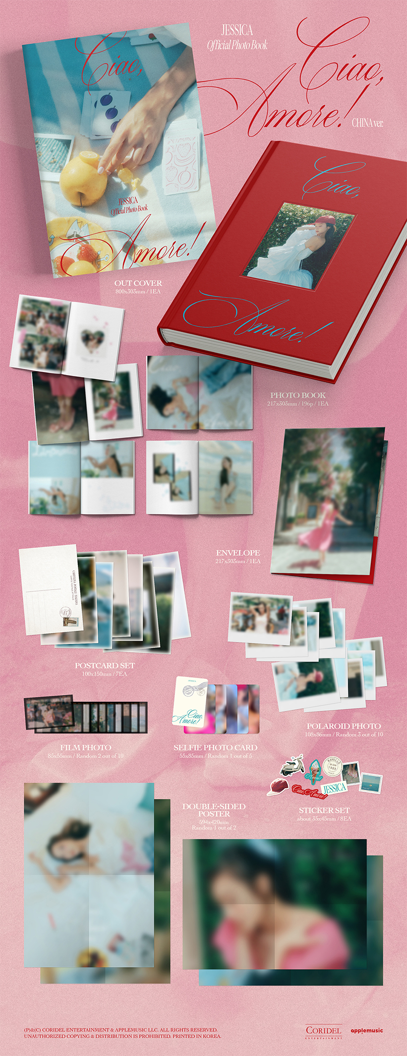 JESSICA CIAO AMORE! Photobook — 2026 Official